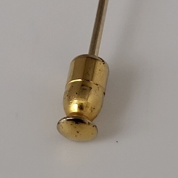 Vintage Heart Cloisonne' Enamel Hat Lapel Pin - Picture 5 of 8